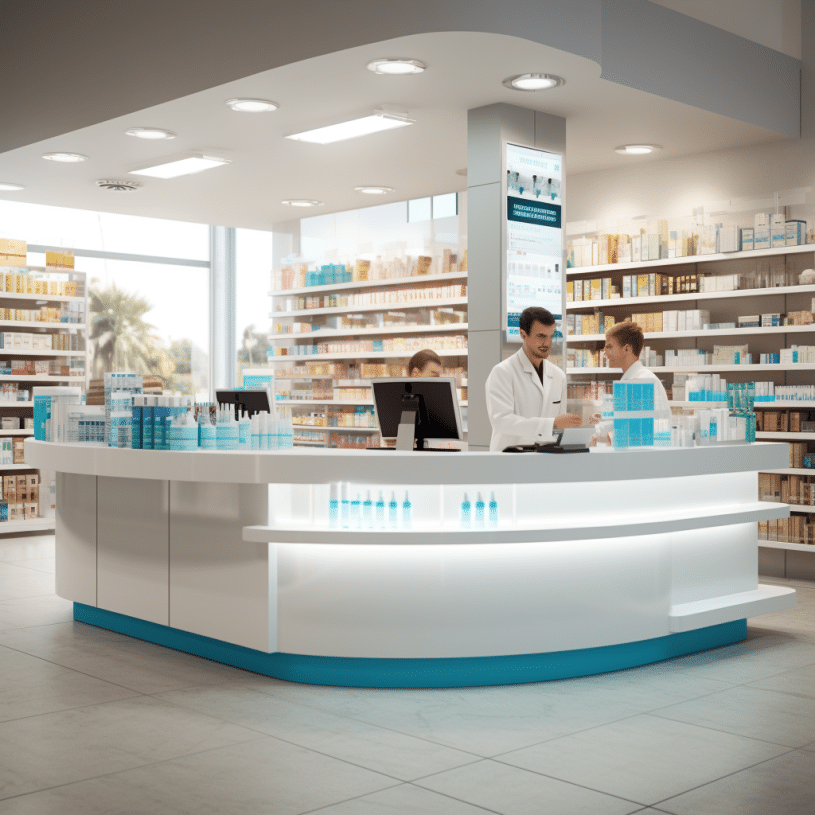 Conception et aménagement des comptoirs de pharmacie : les clés du succès