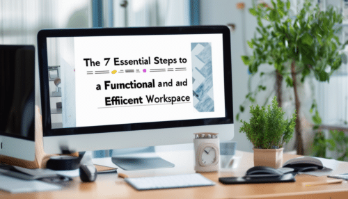 découvrez les 7 étapes essentielles pour aménager un bureau fonctionnel et efficace afin d'optimiser votre espace de travail et votre productivité.