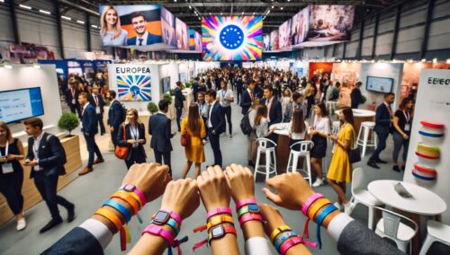 Bracelets ruban pour vos événements marketing d'entreprise