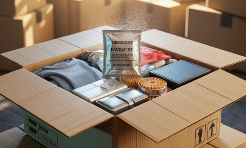 découvrez comment le sachet déshydratant (dessicant) protège efficacement vos colis contre l’humidité et les détériorations, assurant une conservation optimale de vos produits lors du transport ou du stockage.
